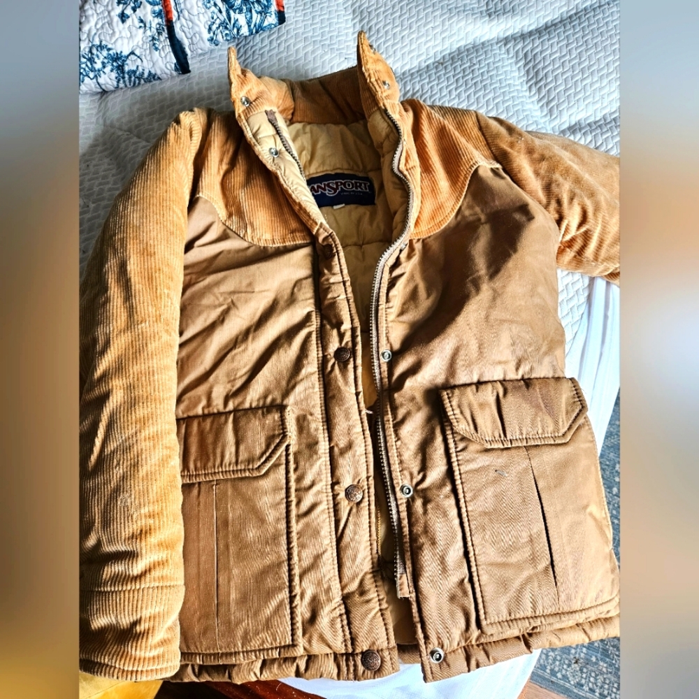 Jansport corduroy coat jacket vintage
